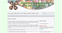 Desktop Screenshot of abfrutasraras.com