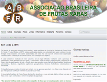 Tablet Screenshot of abfrutasraras.com